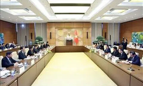 Chủ tịch Quốc hội tiếp Đoàn đại biểu Liên đoàn các tổ chức kinh tế Nhật Bản