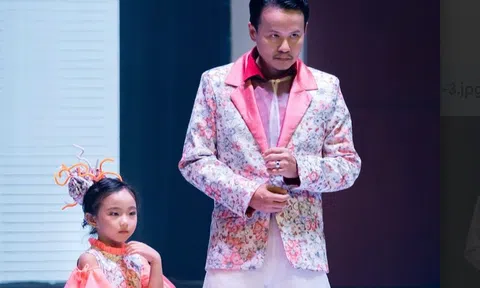 Diễn viên Hồ Quang Mẫn giúp con gái tự tin nhờ trình diễn thời trang