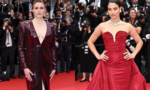 Dàn sao khoe vẻ gợi cảm với váy khoét ngực trên thảm đỏ Cannes 2024