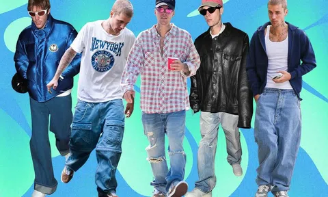 Phong cách thời trang ngày càng tụt dốc, khó hiểu của Justin Bieber