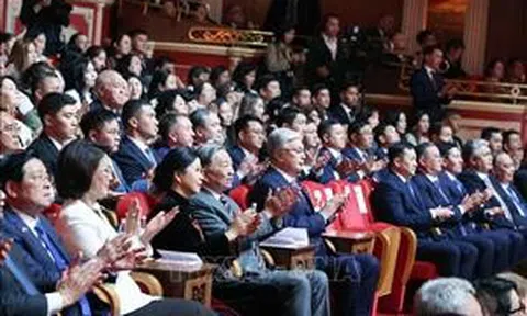 Tổng Bí thư Tô Lâm dự chương trình hòa nhạc hữu nghị Việt Nam - Kazakhstan