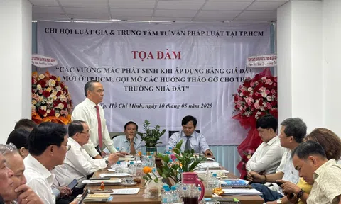 Nhiều ý kiến được chia sẻ tại tọa đàm về bảng giá đất mới ở Tp.HCM