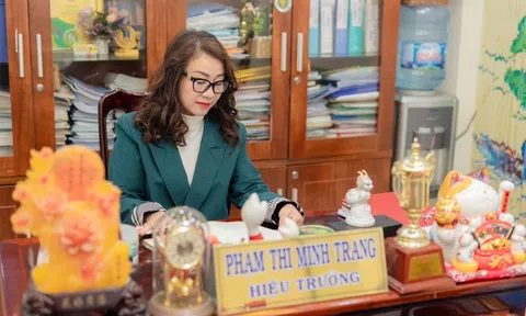 Cô Phạm Thị Minh Trang - Tâm huyết với sự nghiệp "ươm mầm"